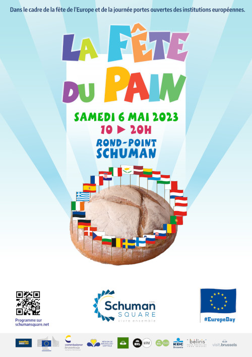 Poster 2023 Fête du pain - @Schuman Square