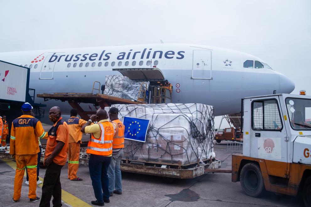 Visit of Janez Lenarčič, European Commissioner, to Democratic Republic of the Congo, in the framework of the EU initiative Humanitarian Air Bridge