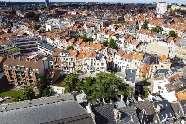 The roofs of Brussels