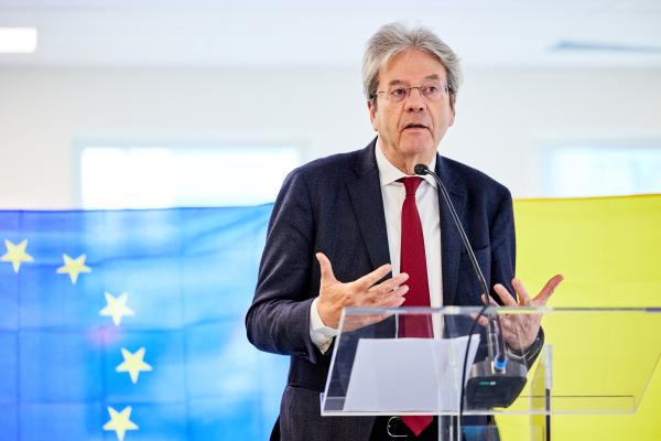 Participation of Paolo Gentiloni, European Commissioner, in a Recovery and Resilience Facility (RRF) showcase in Belgium